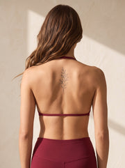 The Form Bra Bordeaux - dos