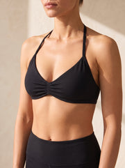 The Form Bra Noir Profond — trois quarts